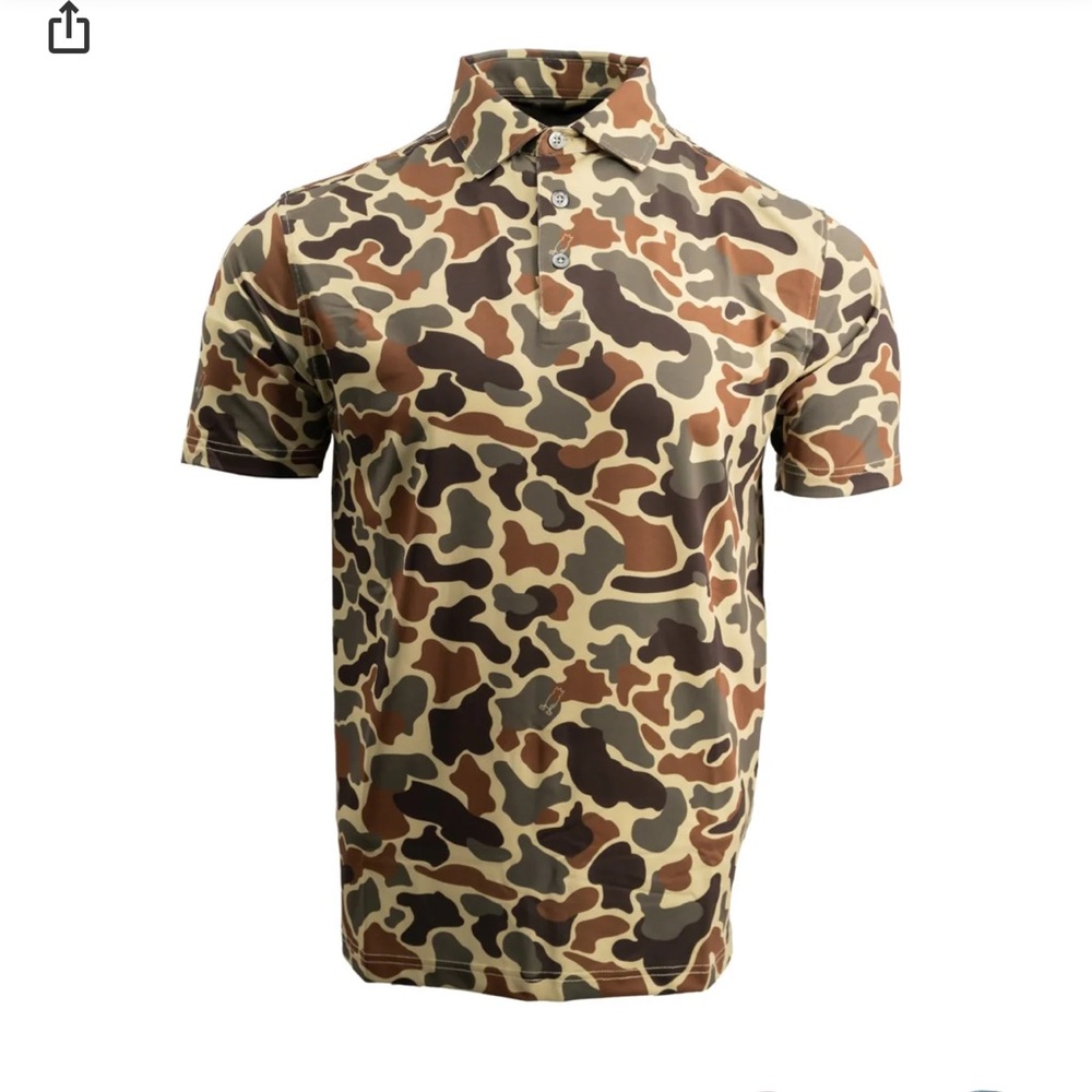 Dive Bomb Industries camo polo